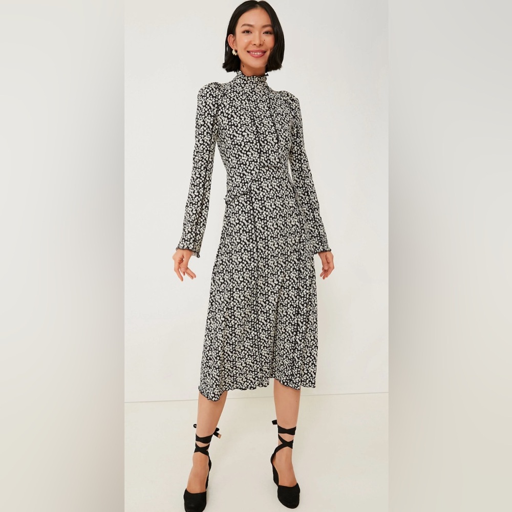 NWT Sea New York Della Long Sleeve Midi